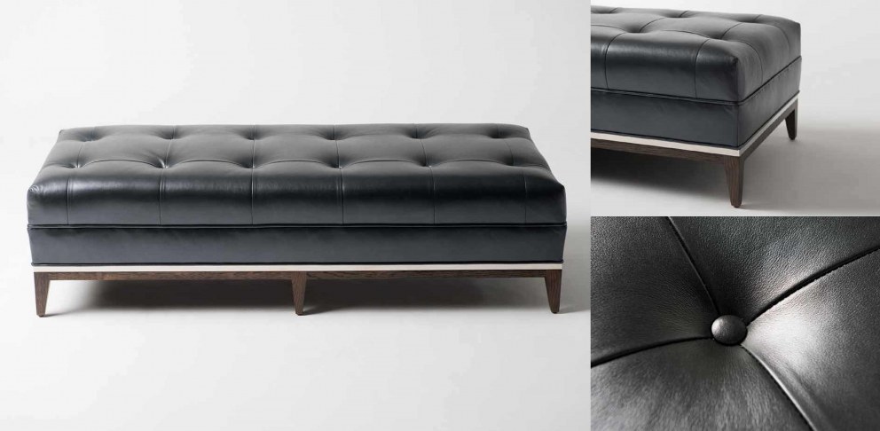 Bespoke Furniture | Buttoned Ottoman | Interior Designers